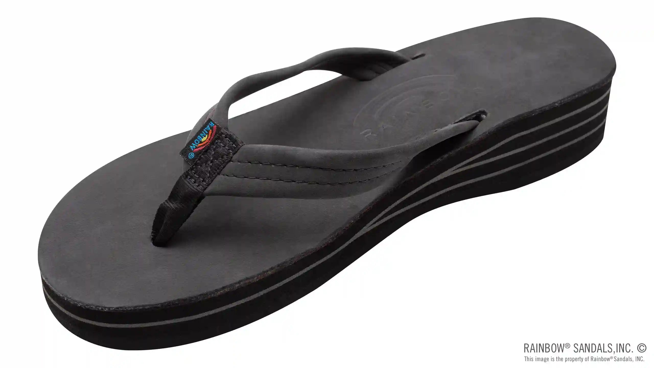 Four Layer Leather Wedge with a 3/4 Leather Strap - Image 21