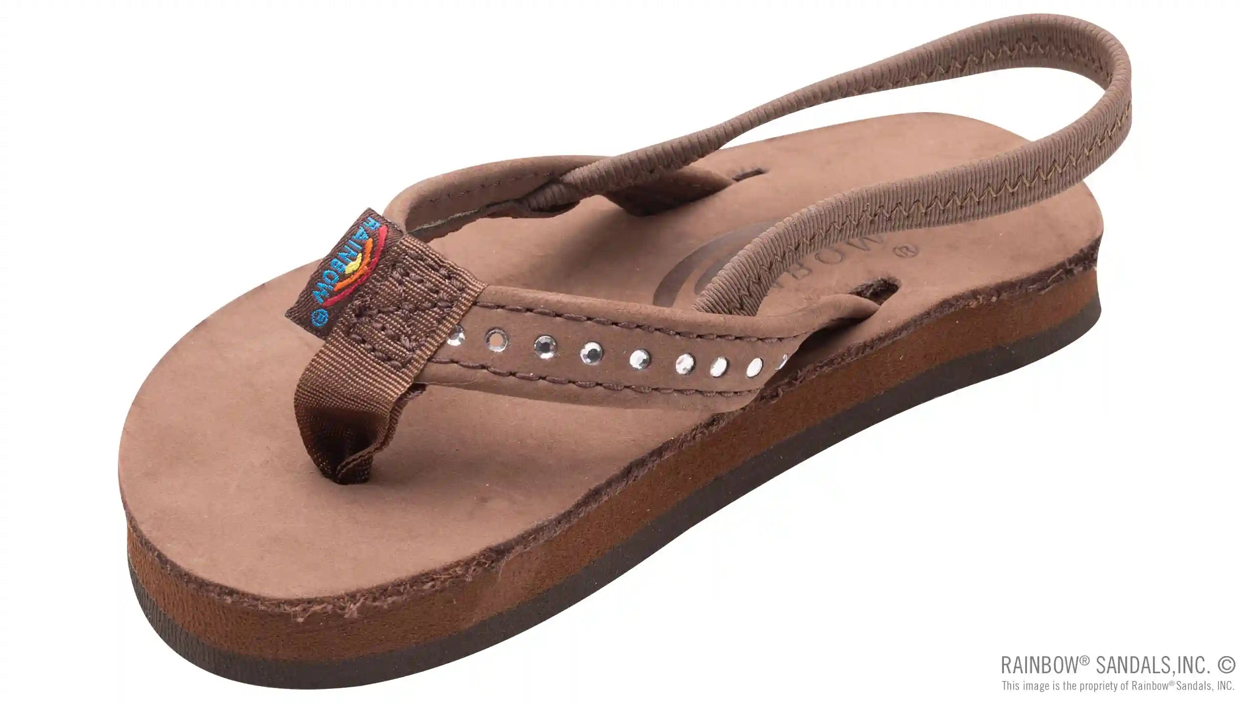 Kids Crystal Premier Leather 1/2 Narrow Strap