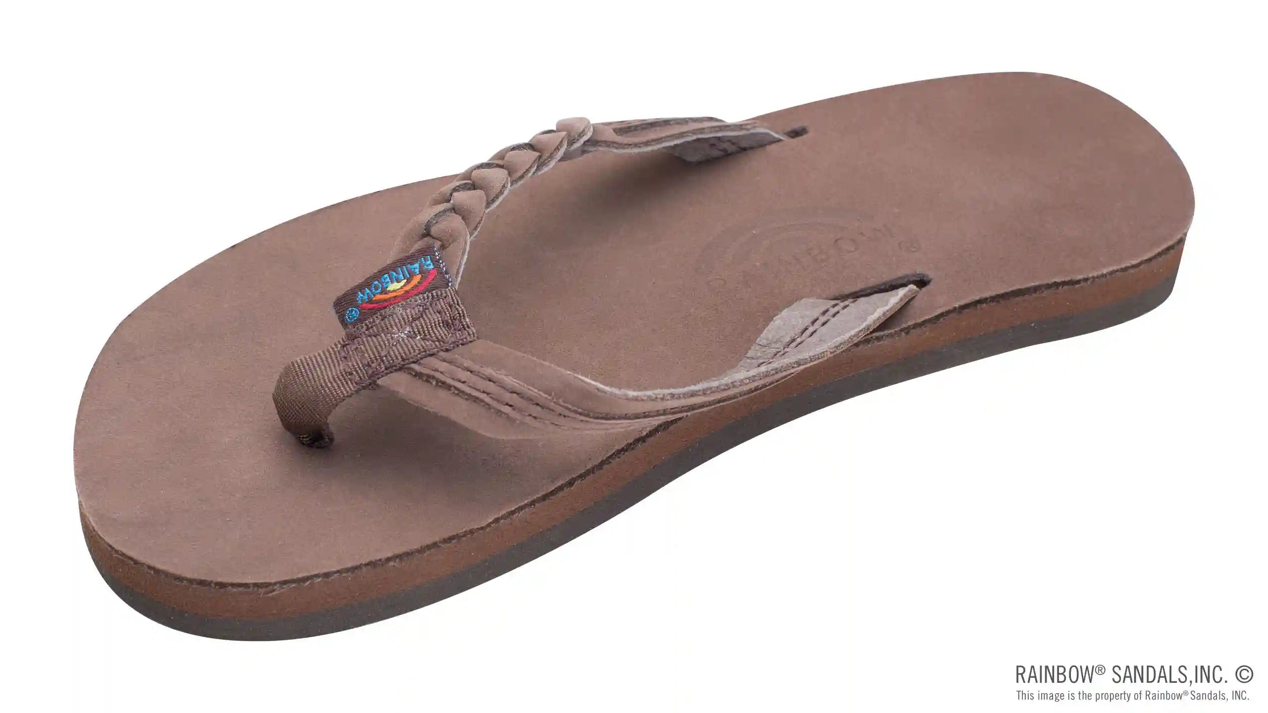 Kids Flirty Braidy- Premier Leather Braided 1/2 Strap - Image 6