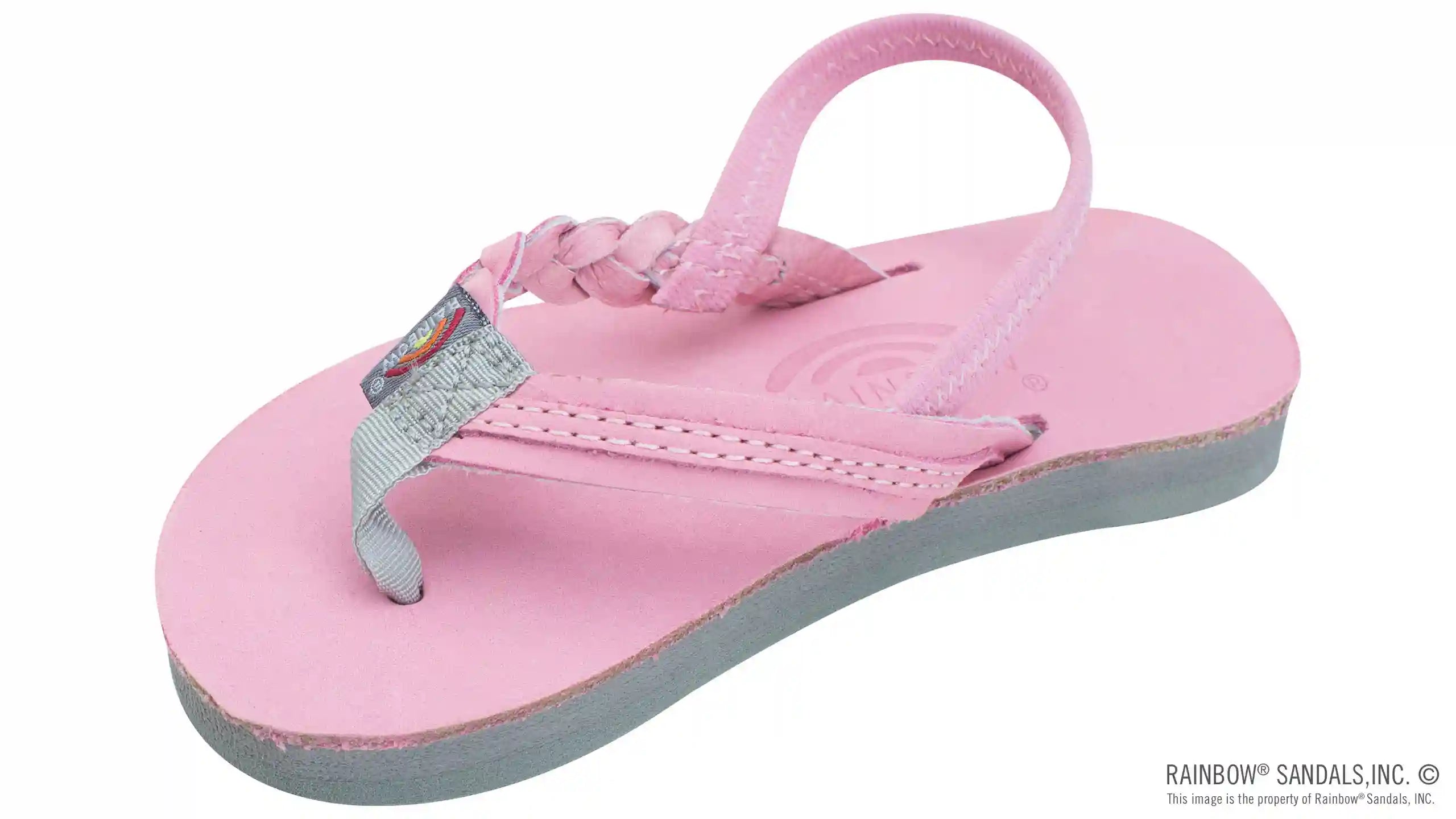 Kids Flirty Braidy- Premier Leather Braided 1/2 Strap - Image 11