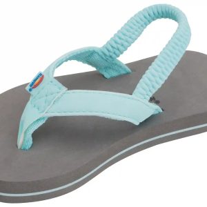 The Grombow - Soft Rubber Top Sole with 1/2 Narrow Strap and Pin line
