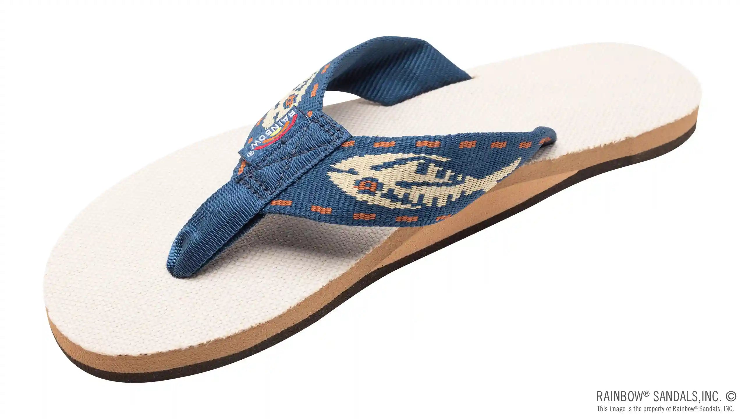 Single Layer Hemp with a 1 Nylon Fish Pattern Strap - Image 6