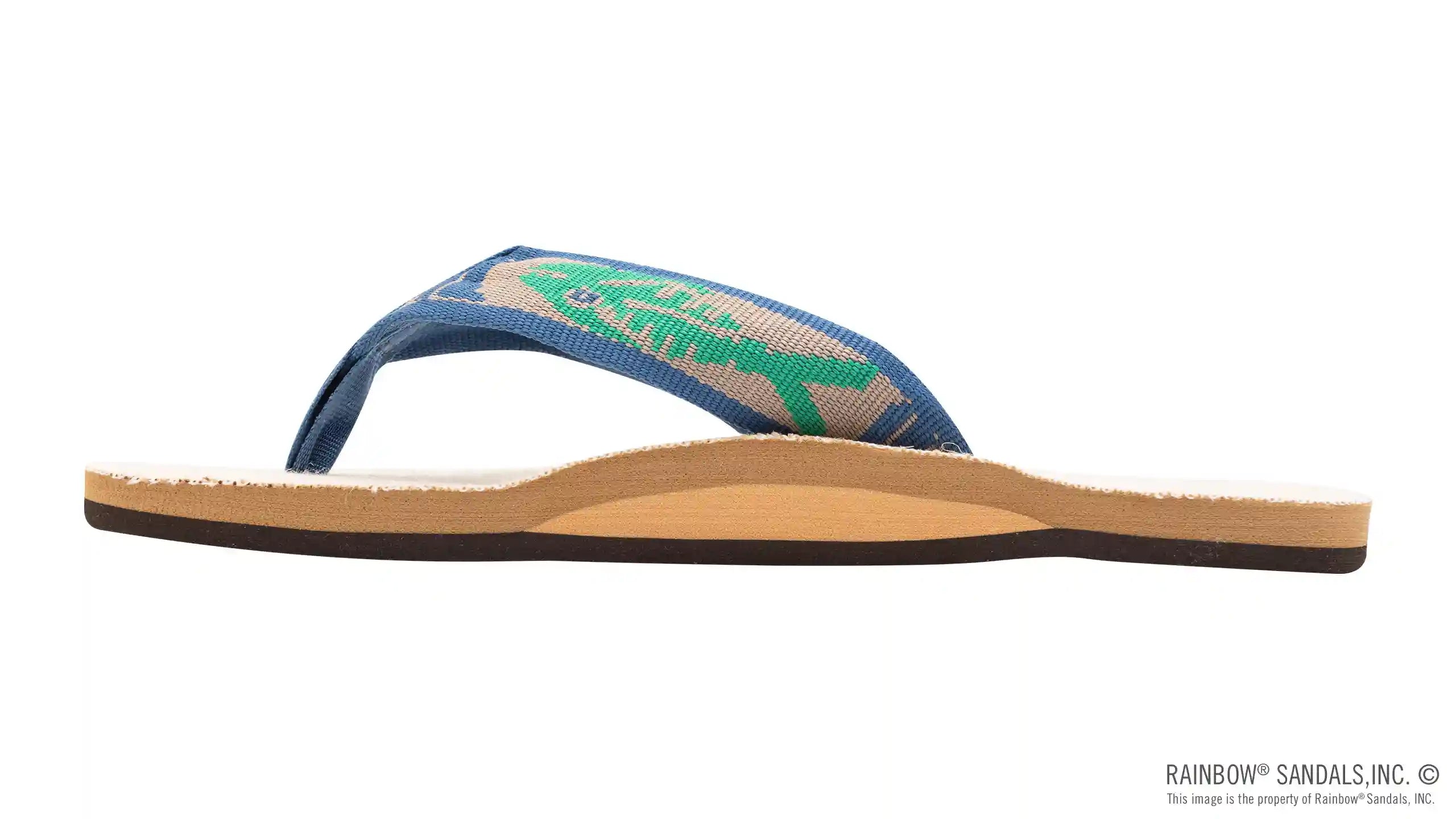 Single Layer Hemp with a Nylon Fish Pattern Strap - Image 12