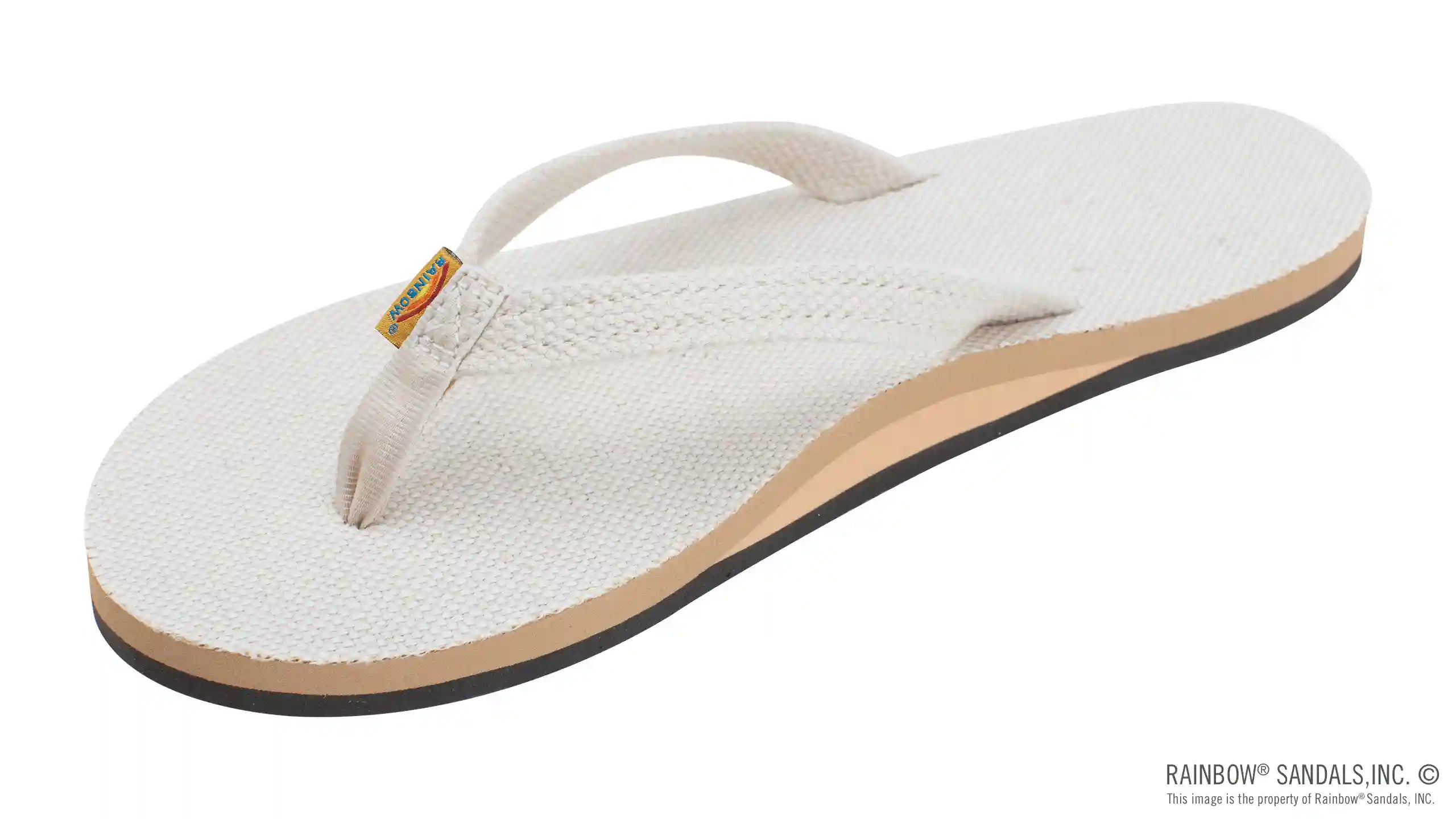 Single Layer Hemp with Arch Support and 1/2 Narrow Strap - Image 11