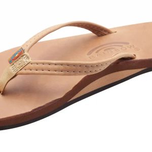 Luxury Leather  - Single Layer Arch Support with a 1/2  Narrow Strap