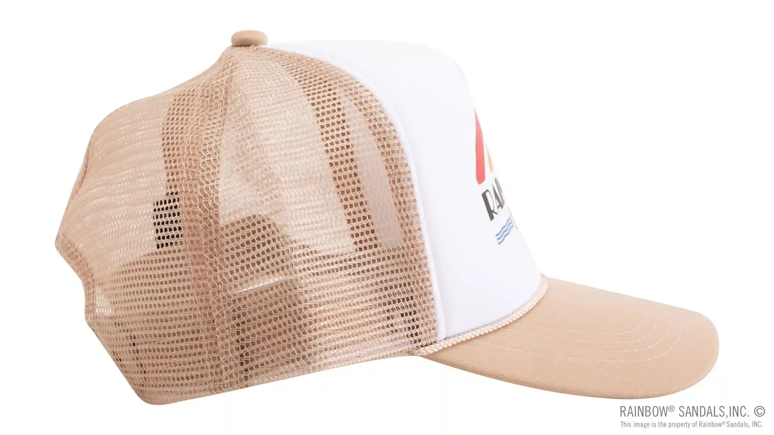 Rainbow Trucker Hat - Vintage Logo - Image 5