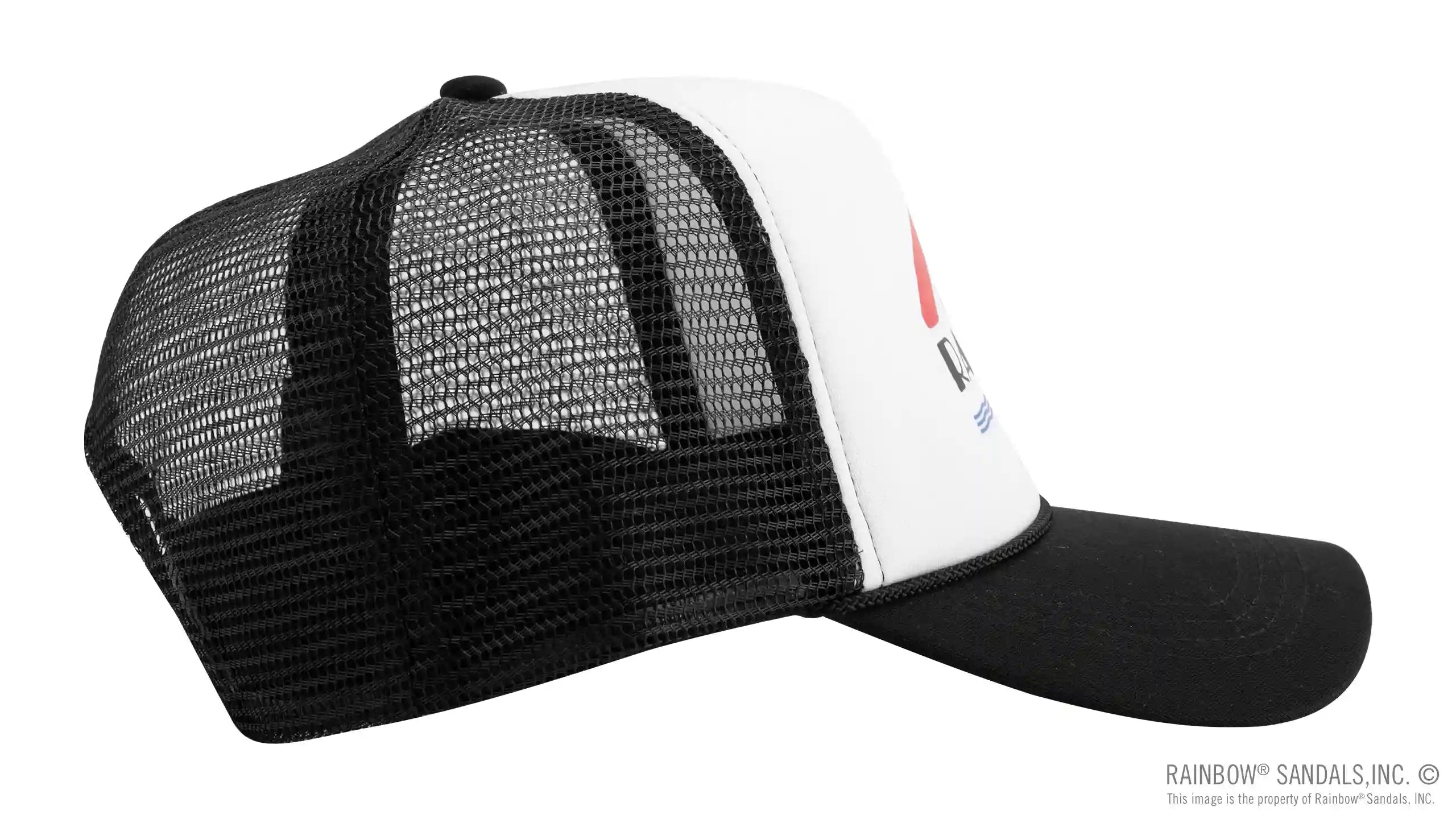 Rainbow Trucker Hat - Vintage Logo - Image 10