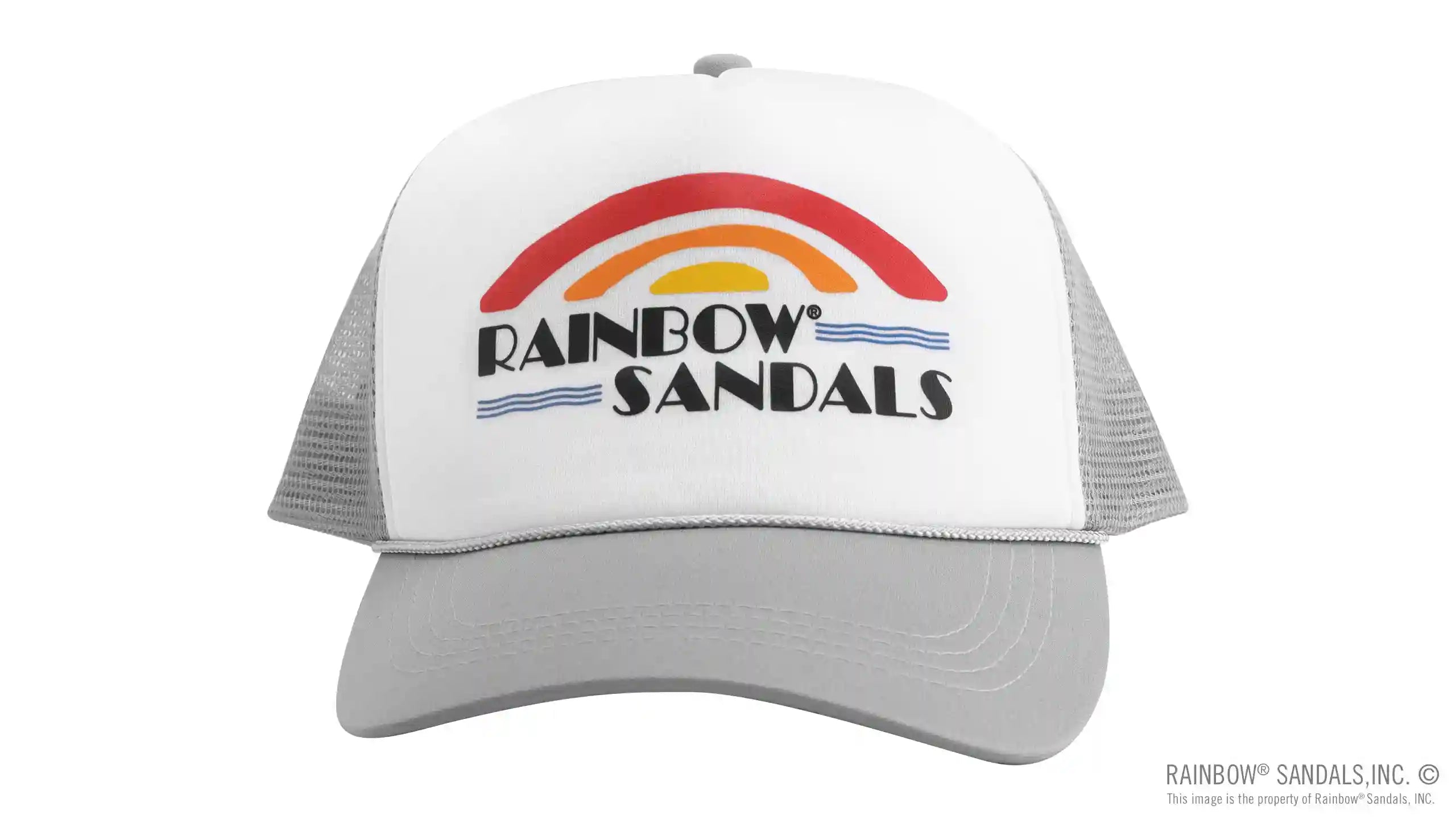 Rainbow Trucker Hat - Vintage Logo - Image 12