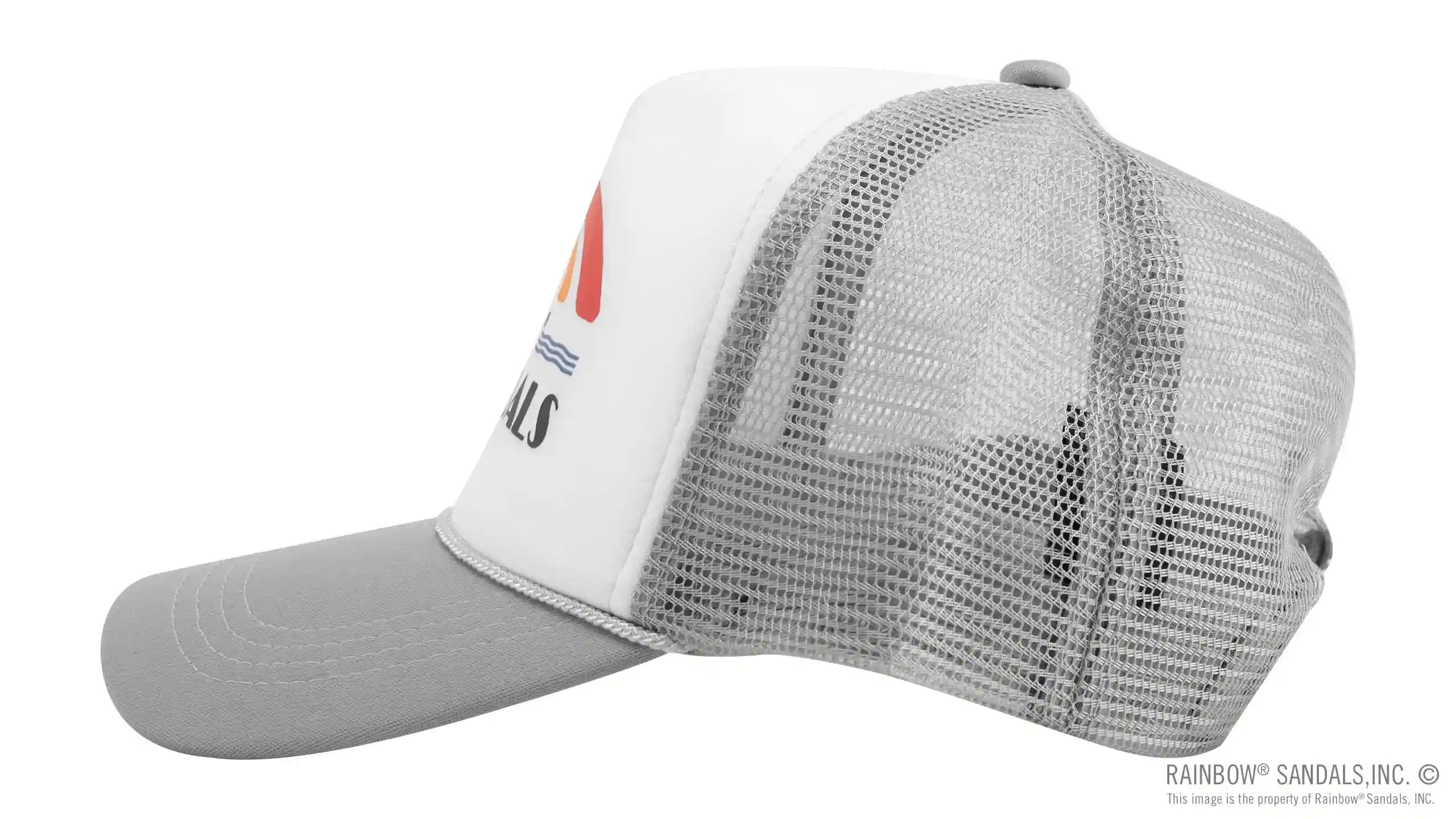 Rainbow Trucker Hat - Vintage Logo - Image 13