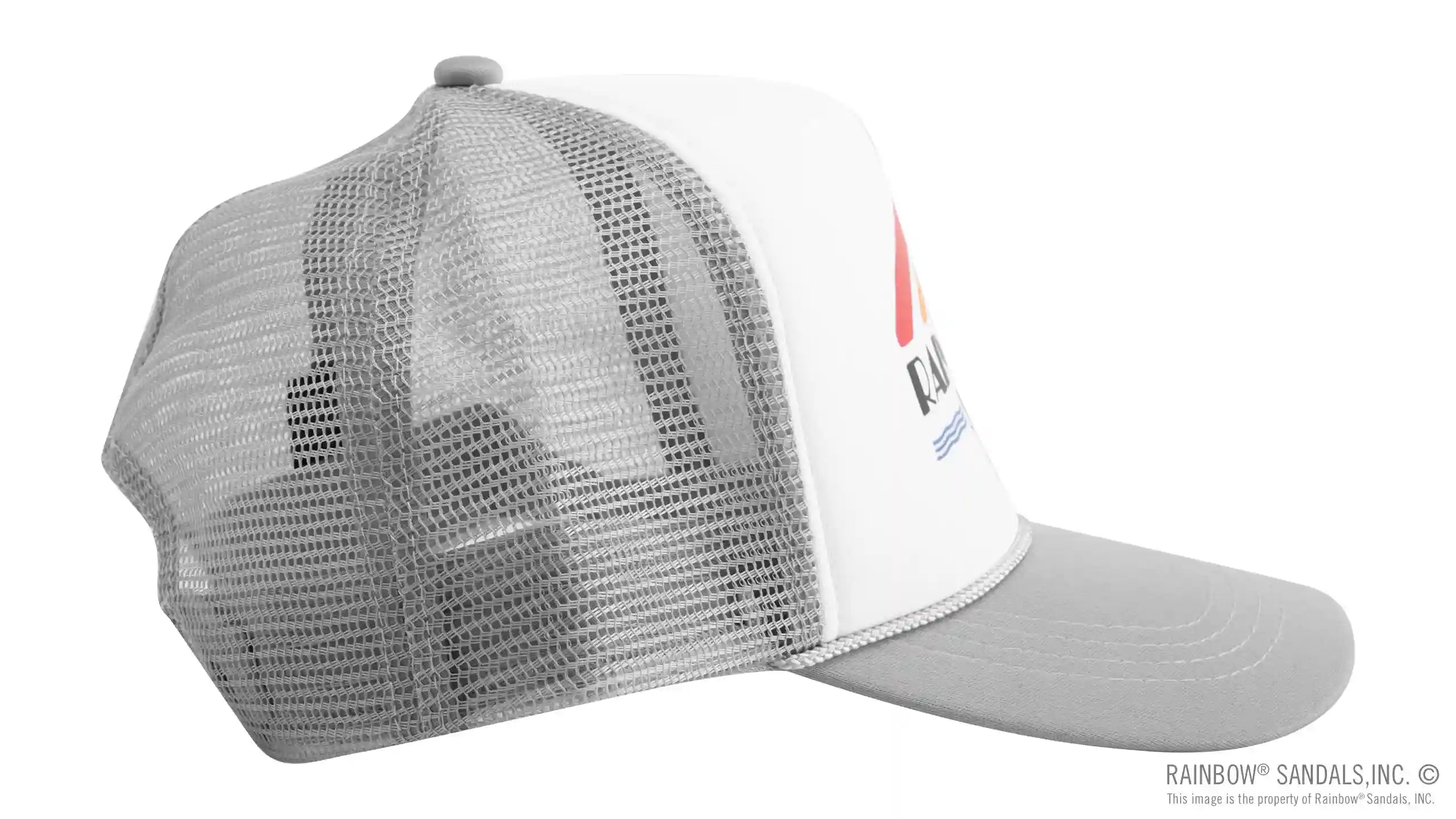 Rainbow Trucker Hat - Vintage Logo - Image 15