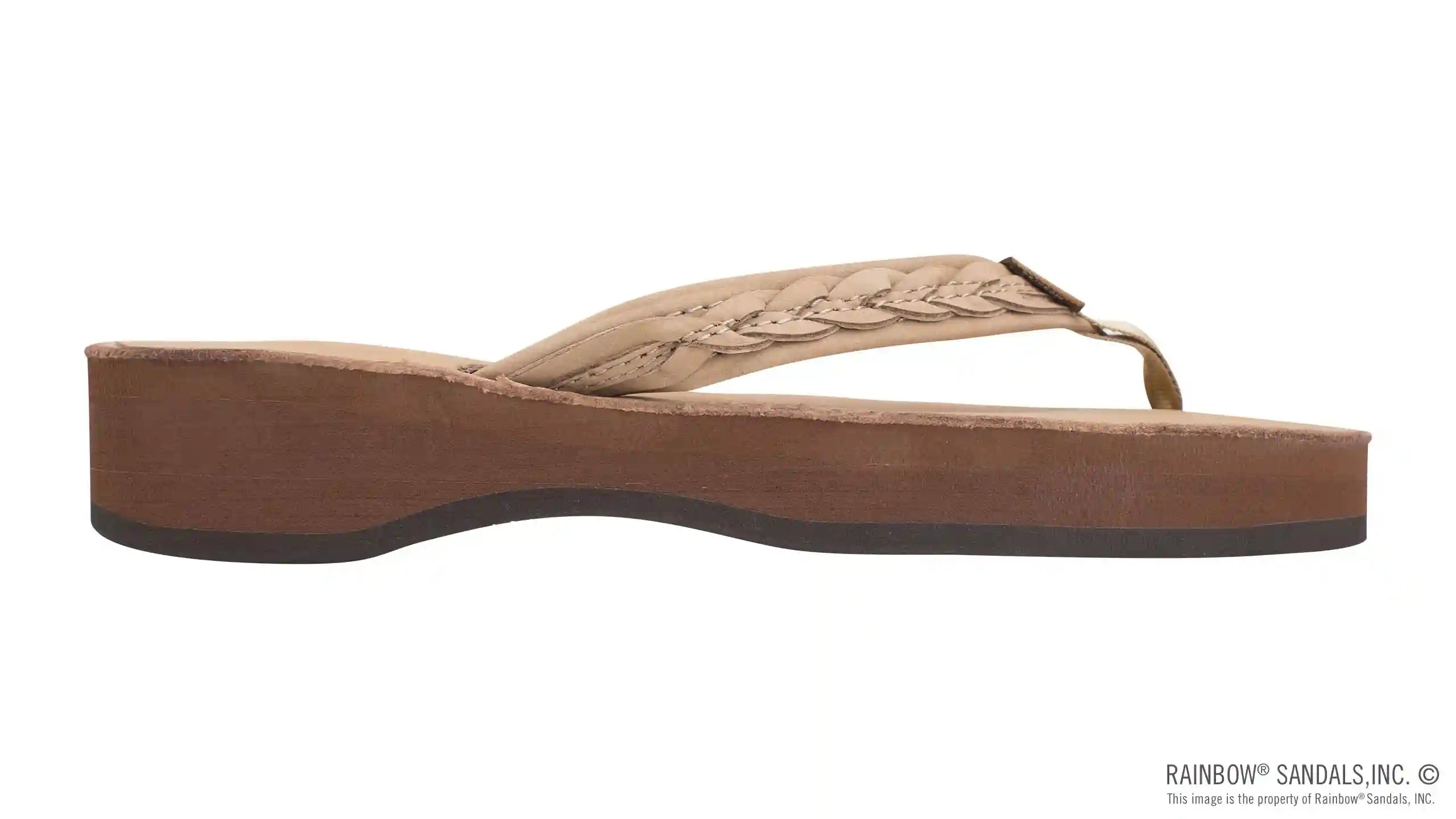 Madison Four Layer Wedge with a 3/4 Medium Braided Strap - Image 19