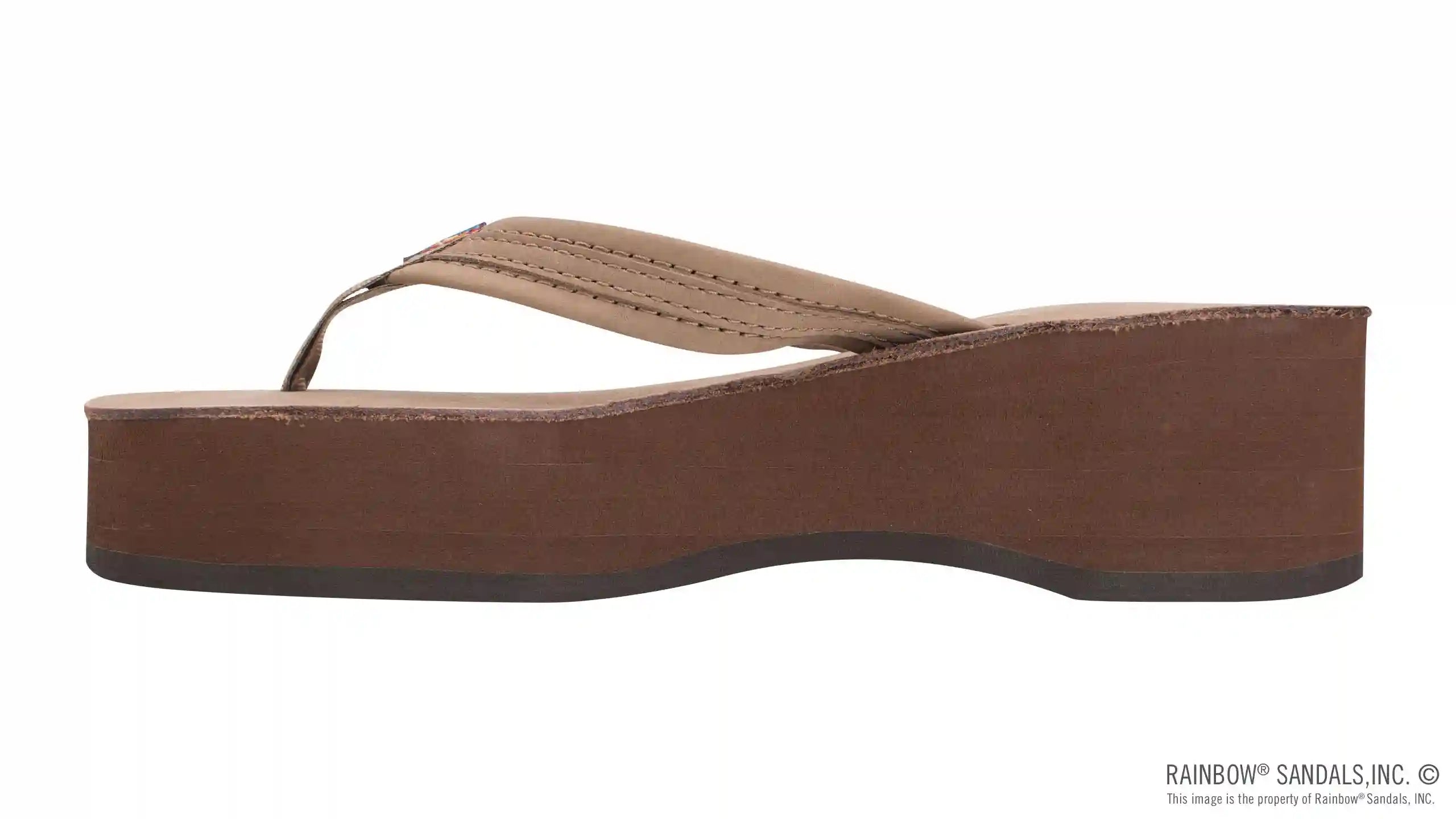 Madison Six Layer Wedge with a 3/4 Medium Braided Strap - Image 2