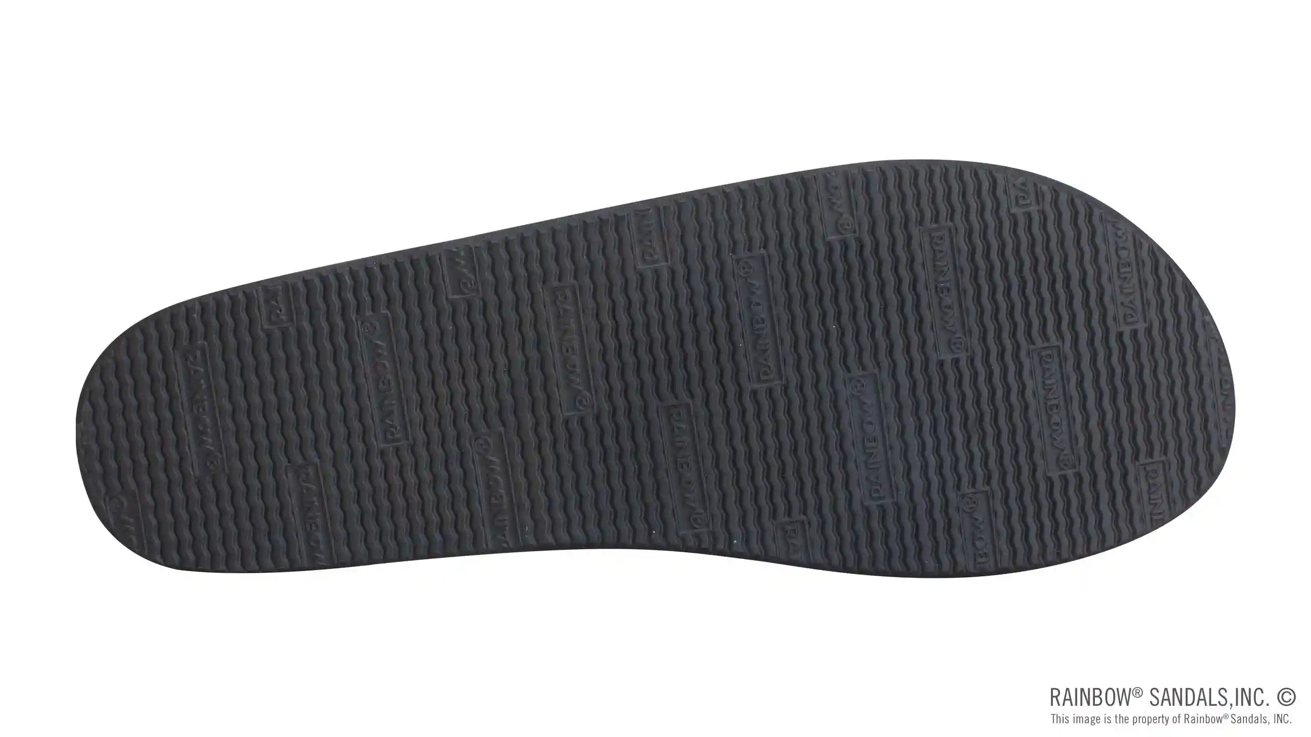 The Rastafarian - Single Layer Classic Black Leather with Rasta Mid Sole and 1 Strap - Image 5
