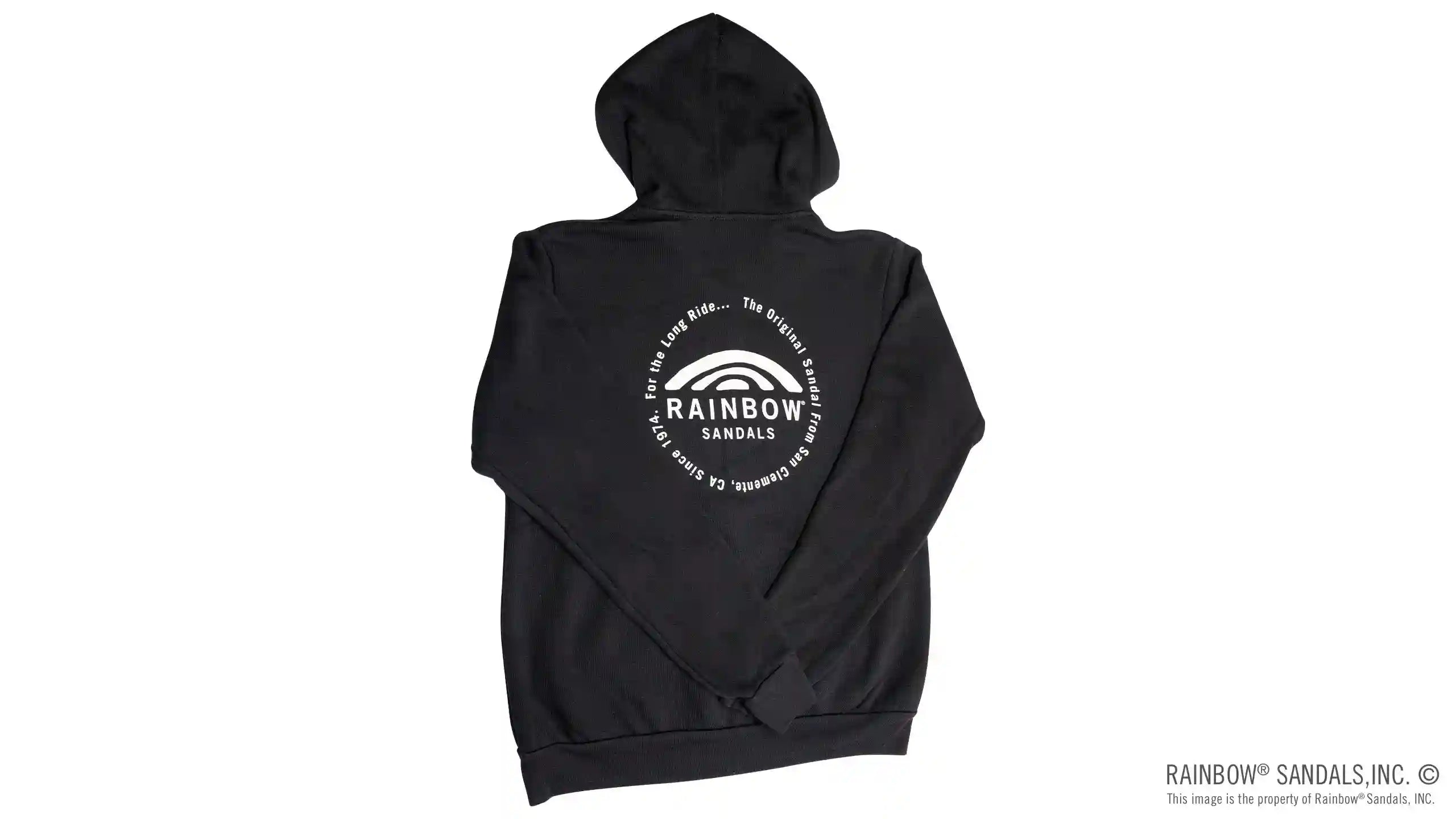Unisex Sweatshirt with Circle Logo on Front and Back - Image 2