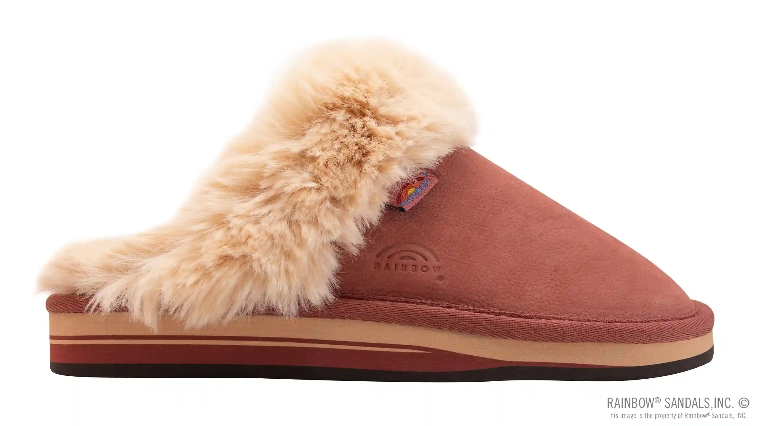Sunset Snugs2 - Leather. Fleece Lined Slipper Double Layer Arch - Image 9