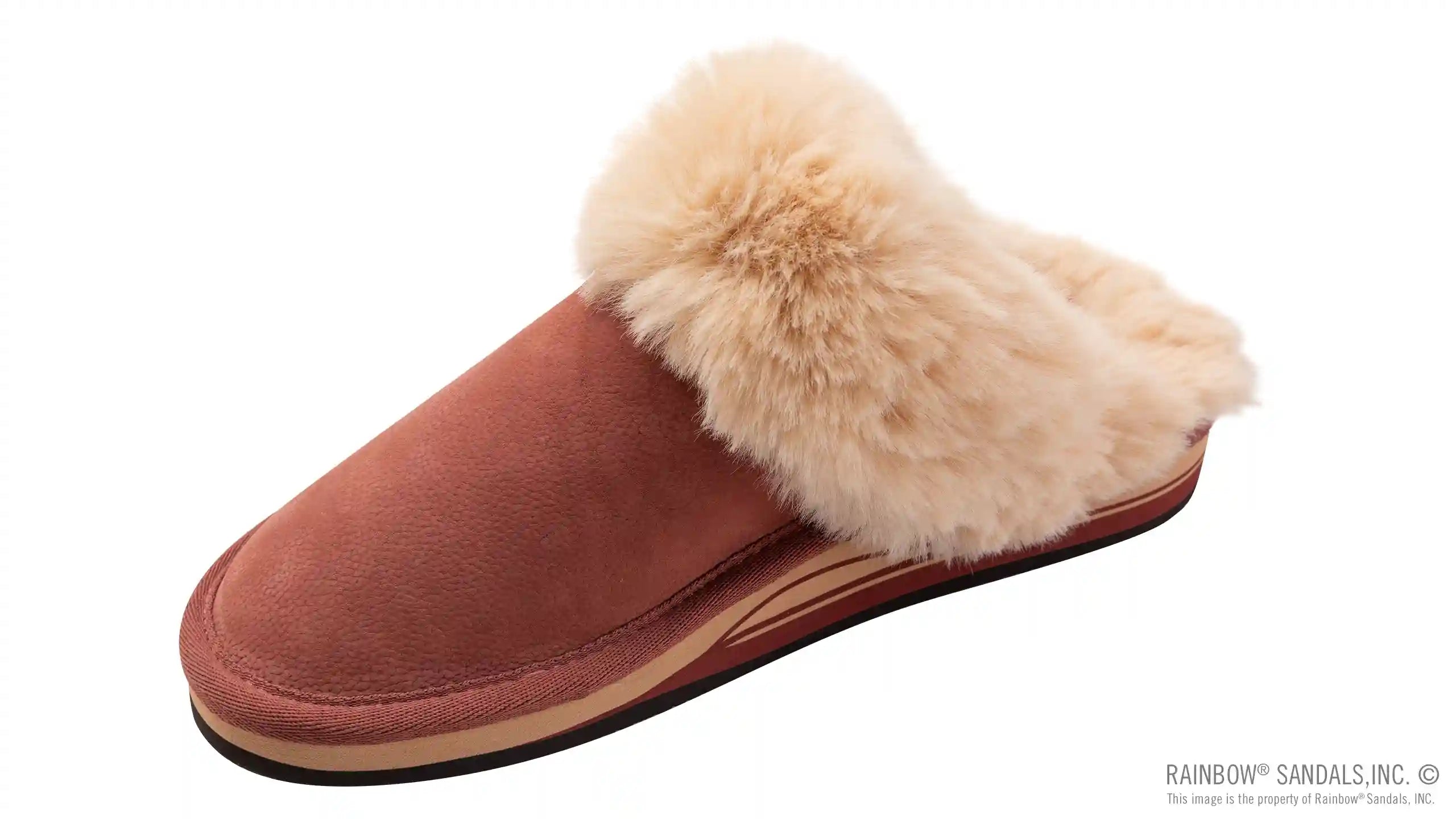 Sunset Snugs2 - Leather. Fleece Lined Slipper Double Layer Arch - Image 6