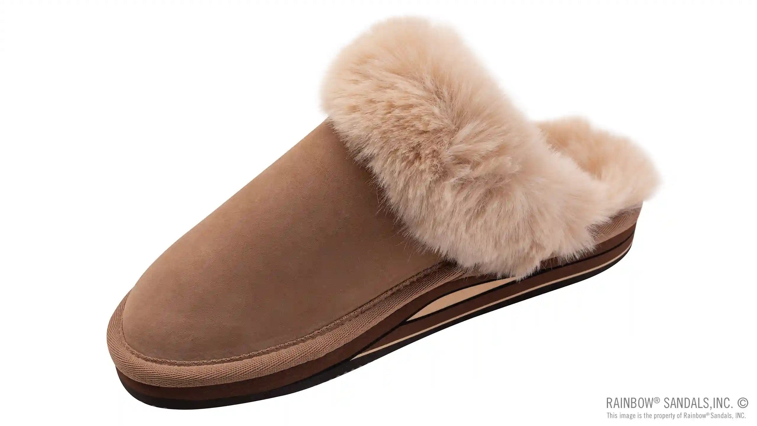 Sunset Snugs2 - Leather. Fleece Lined Slipper Double Layer Arch - Image 11