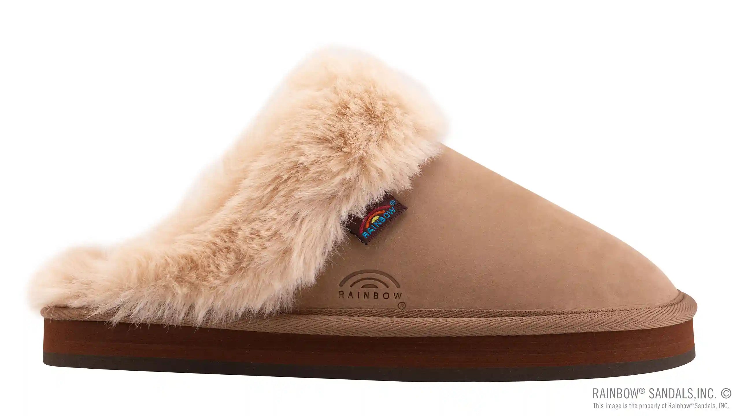 Sunset Snugs - Leather. Fleece Lined Slipper Single Layer Arch - Image 14
