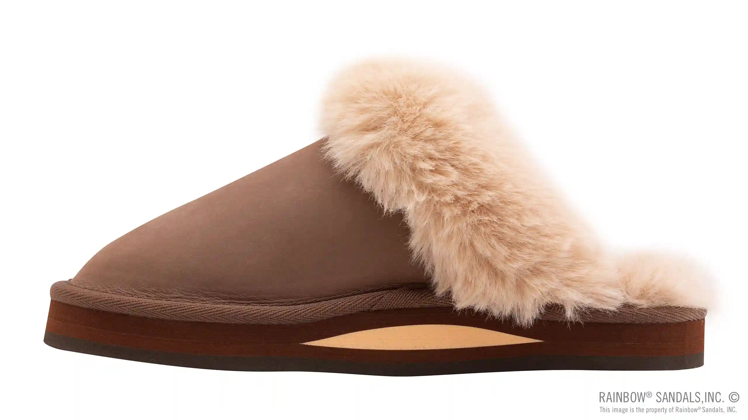 Sunset Snugs - Leather. Fleece Lined Slipper Single Layer Arch - Image 17