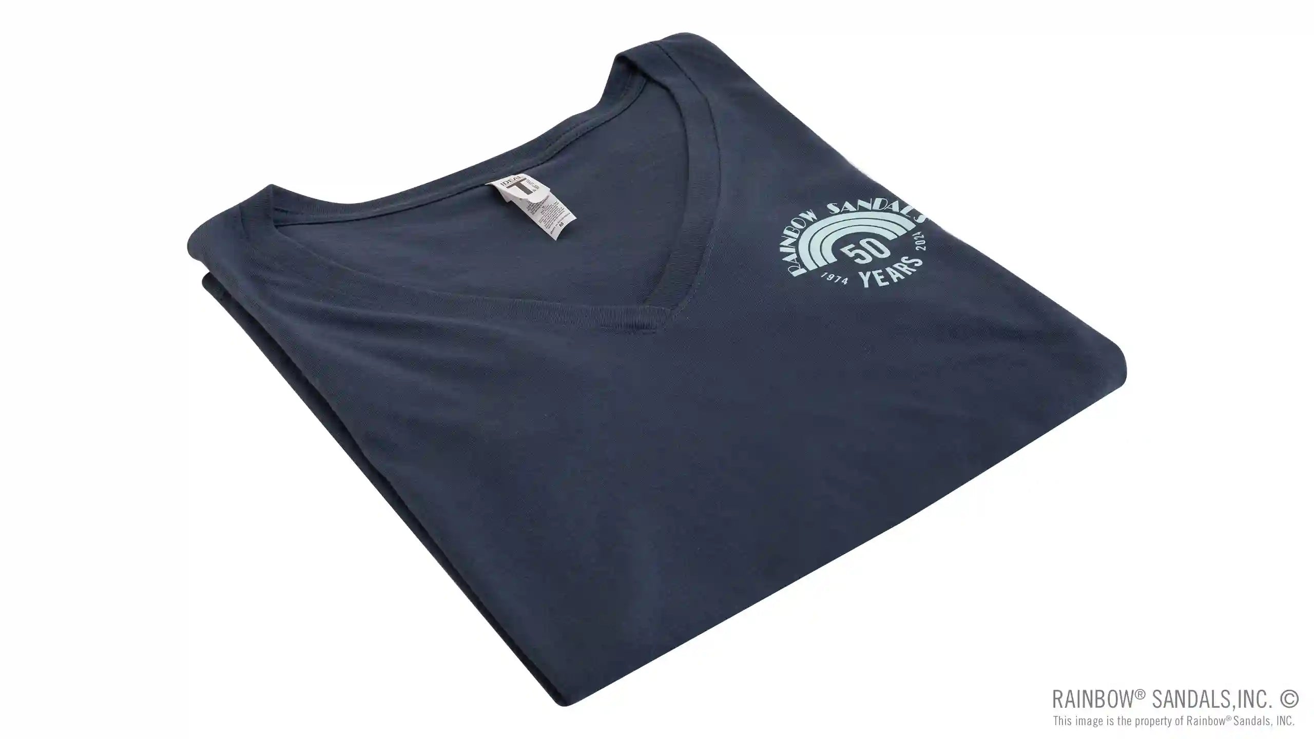 Ladies' V-Neck T-Shirt 50 Year Anniversary - Image 3