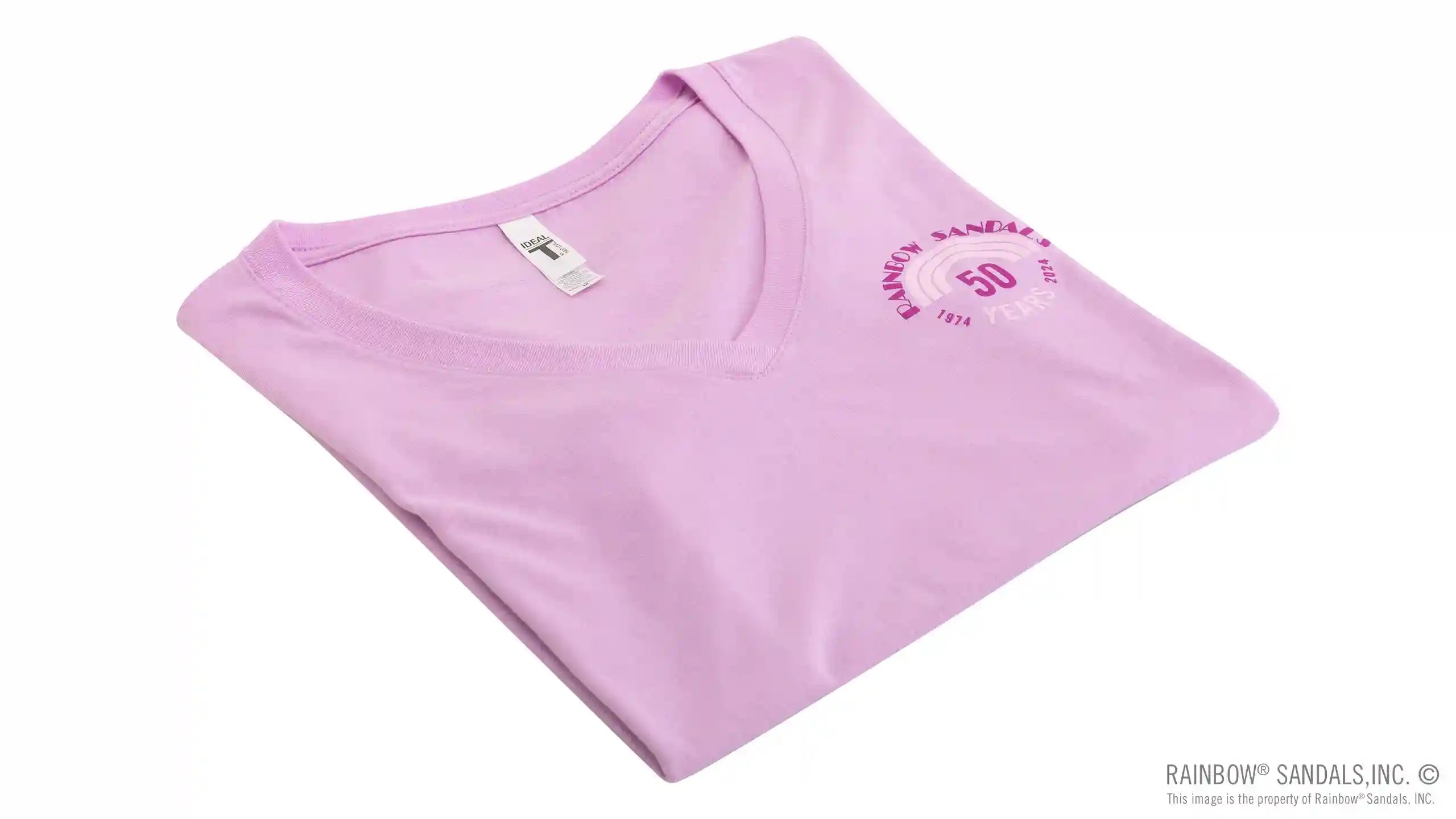 Ladies' V-Neck T-Shirt 50 Year Anniversary - Image 6